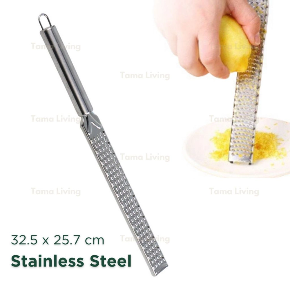 TAMA LIVING Sera Parutan Lemon Keju Bahan Stainless Cheese Grater Parutan Sayur Parutan Serbaguna